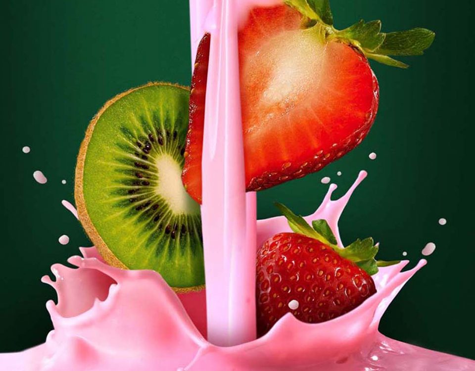 ilustracion-frutillas-y-splash-mf